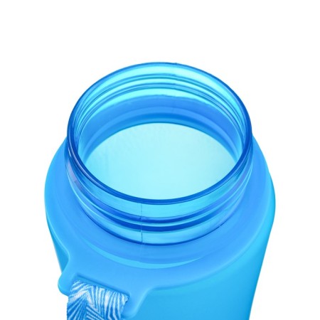 Water bottle, with a drinker, 600 ml, blue-5
