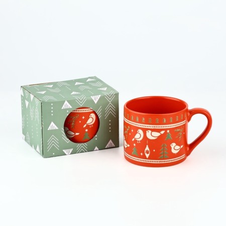 New Year. Ceramic mug "New Year's mood", 320 ml-5