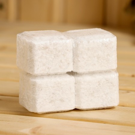 Salt bricket set for the bath "100% man"-8