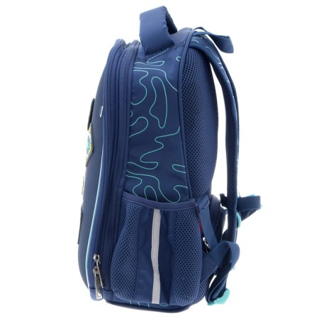 Frame backpack 38 x 29 x 15 cm, Hatber Ergonomic Light "Shooter", Blue NRK_71043-4