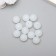 Bead silicone "Round" white d = 1.2 cm