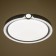 Chase "Marquise Ring" LED 80W 3000-6000K PDU Gray 50x50x8cm Bayerlux