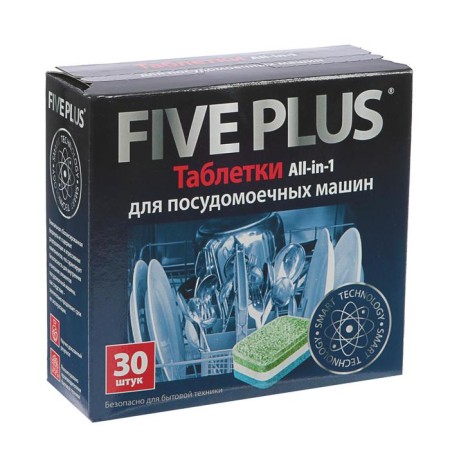 Five Plus dishwashers tablets, 30 pcs-1