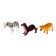 Animal set "Wild Beasts", 17 objects