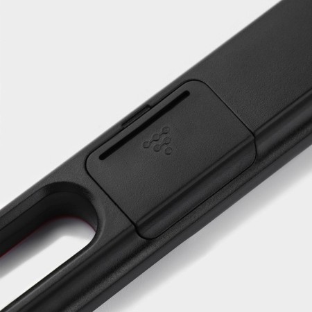 The thermometer for food is electronic, with a folding probe magistro, black color-8