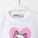 T -shirt Children's shortened KAFTAN "Kotik", p. 38 (146-152 cm), white