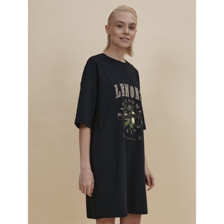 Female dress, size Xs, black color-2