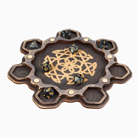 Arena for the board game Dungeons & Dragons (D&D, DND), 24.5 x 24 x 1 cm-1