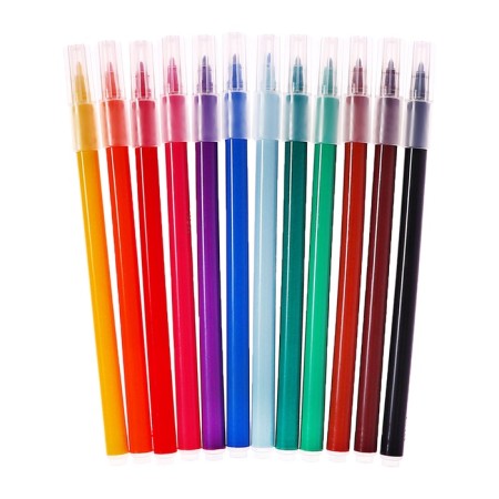 Flomasters 12 flowers BIC Kids Visa, children's, washed off, thin letter-6