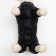Kombinson for dogs "peas", size 16 (DS 28 cm, OG 34 cm, Osh 44 cm), black