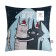 Pillow New Year's Ethel "Love in NG" 40x40 cm, 100% p/e, velor
