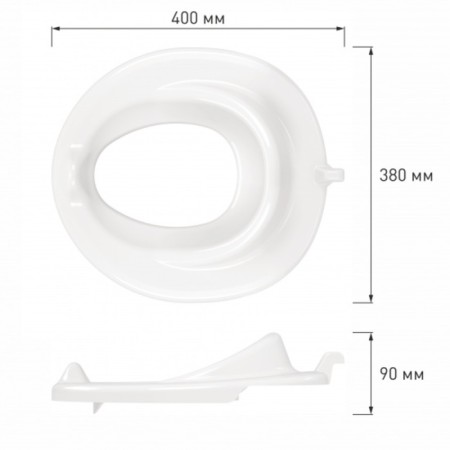Children's lining - seat for the toilet, color mix-8