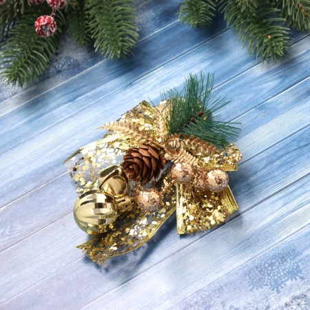Jewelry "New Year's Style" Bant Glorak, 13x14 cm, gold-1