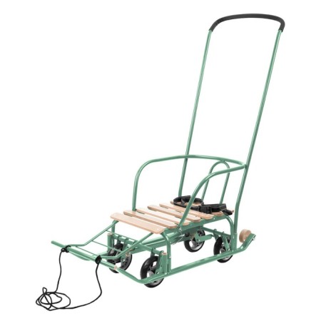 Sled "Timka 5 station wagon", olive color