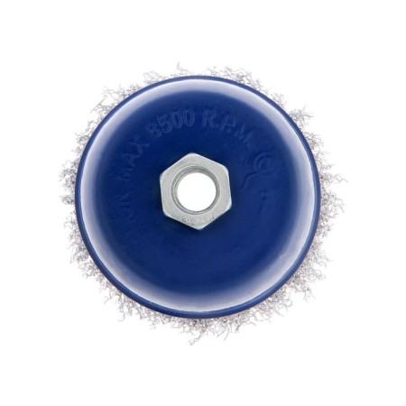 Metal brush for ushm tundra, "cup", M14, 100 mm-4