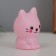 Nightlight "Cute cat" 2W LED LR44 pink 3.5x3x5.5cm