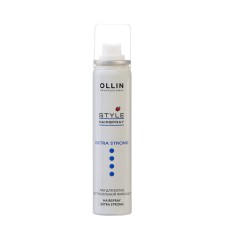 Лак для волос Ollin Professional Style, экстрасильная фиксация, 75 мл