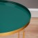 Green Coffee table YS-8588, gold 36x47 cm