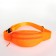Lightning waist bag, 2 pockets, orange color