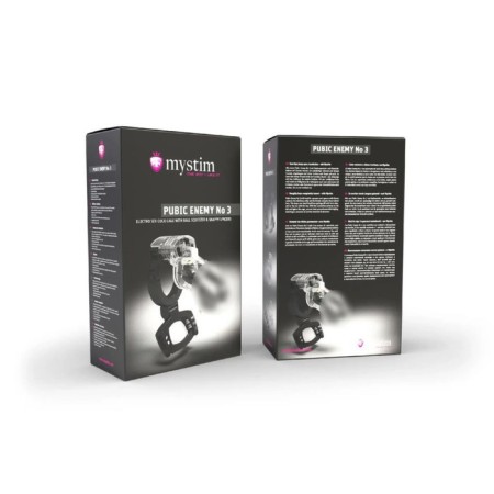 Пояс верности мужской с кольцом Mystim Pubic Enemy No 3 с кольцом-7