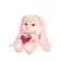 Soft toy "Bunny with a pink heart", 20 cm JL-MRT-08202301-20