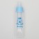 A bottle for feeding rodents of 30 ml with silicone nipple (short nose), blue