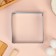 Baking form rectangular with love size adjustment, h -5 cm, 15x15 - 28x28 cm