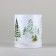 New Year's ceramic "New Year's Forest" mug, 320 ml, white color