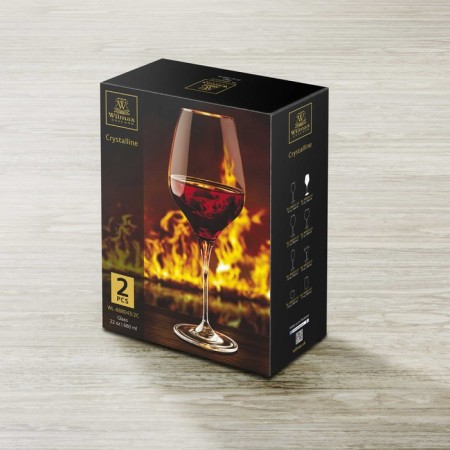 A set of glasses for wine Wilmax England, 660 ml, 2 pcs-1