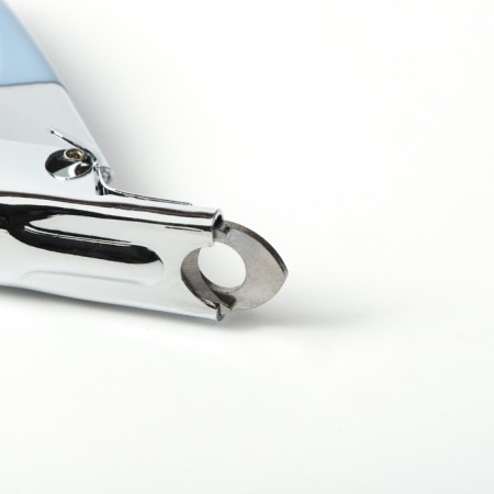 Gilotine clawerus with a rubberized handle, a hole of 7 mm, blue-1