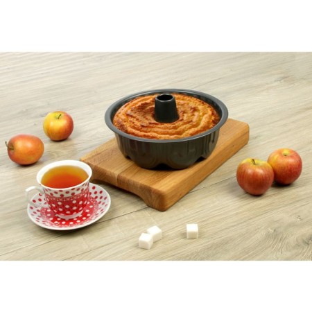 Baking form "German cupcake. Fortress ", 22 × 7 cm, anti -stick coating, black color-1