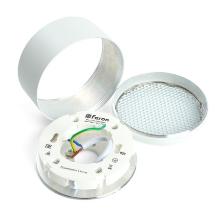 Ceiling light Feron HL364, IP20, GX53, 12 W, 82x82x50 mm, white color-2