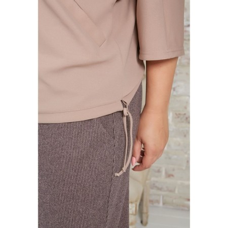 Female jumper, size 54, beige color-5