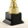 Cup 182a, award figure, gold, plastic stand, 29 × 12.5 × 9.5 cm