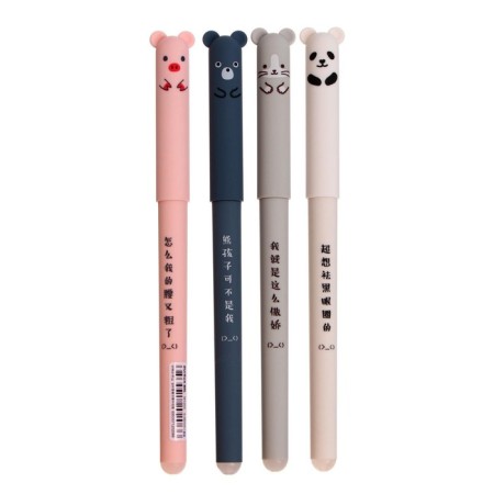 Gel handle with erased ink, blue rod 0.35 mm, mix body (barcode on the piece)