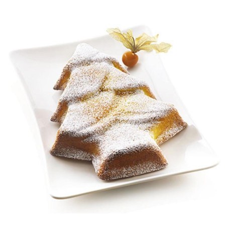 Form for the preparation of the Christmas Tree 28 × 20 cm cake, silicone-1