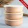 Set for the junction "Vyatka No. 3" (3 containers / 1l. + 3 wooden covers), beige