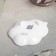 Porcelain caviar on the legs Magistro "Liszt", 10 × 8.5 cm, white color