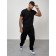 Cargo jeans male, size 52, black color