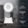 Lamp Built -in era KL94, IP20, 11W, 87x53 mm, white color