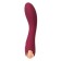 Vibrator with stimulation of the point G, 18 x3.8 cm, burgundy