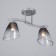Chandelier 1084/2SL 40W E27 silver 42x15x23 cm Bayerlux