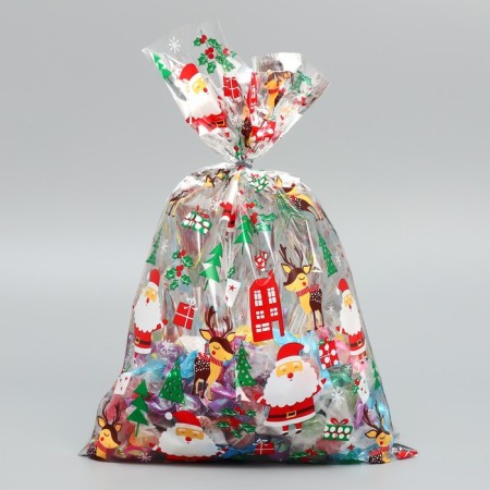Plastic package "Gift for you", 20 x 30 cm, New Year-1