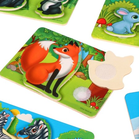 Игрушка на липучках «Мамы и их дети»-3
