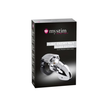 MYSTIM PUBIC ENEMY No 1 Electrostimulator, Surgical Steel, 8.2 cm-4