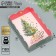 Gift box with PVC Cozy New Year!, Christmas tree, 20 x 30 x 8 cm, New Year