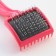 Brush - medium -sized packer with drops, base 59 x 49 mm, pink