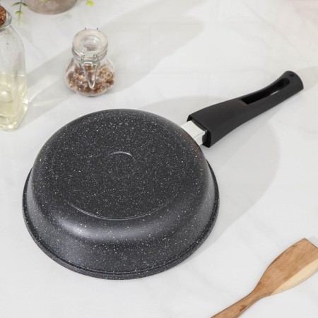 The frying pan “Elite”, D = 22 cm, removable handle, anti -stick coating, color gray color-2