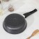 The frying pan “Elite”, D = 22 cm, removable handle, anti -stick coating, color gray color