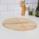 Wooden board "for pizza" for 6 pieces 32x32x1.8 cm birch
